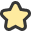 Filled star
